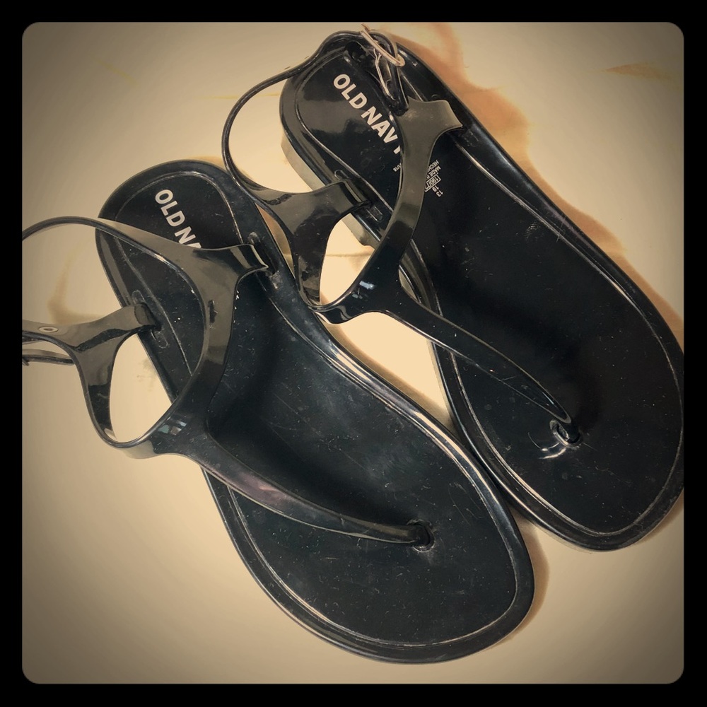 Girls Old Navy gel fashion sandals